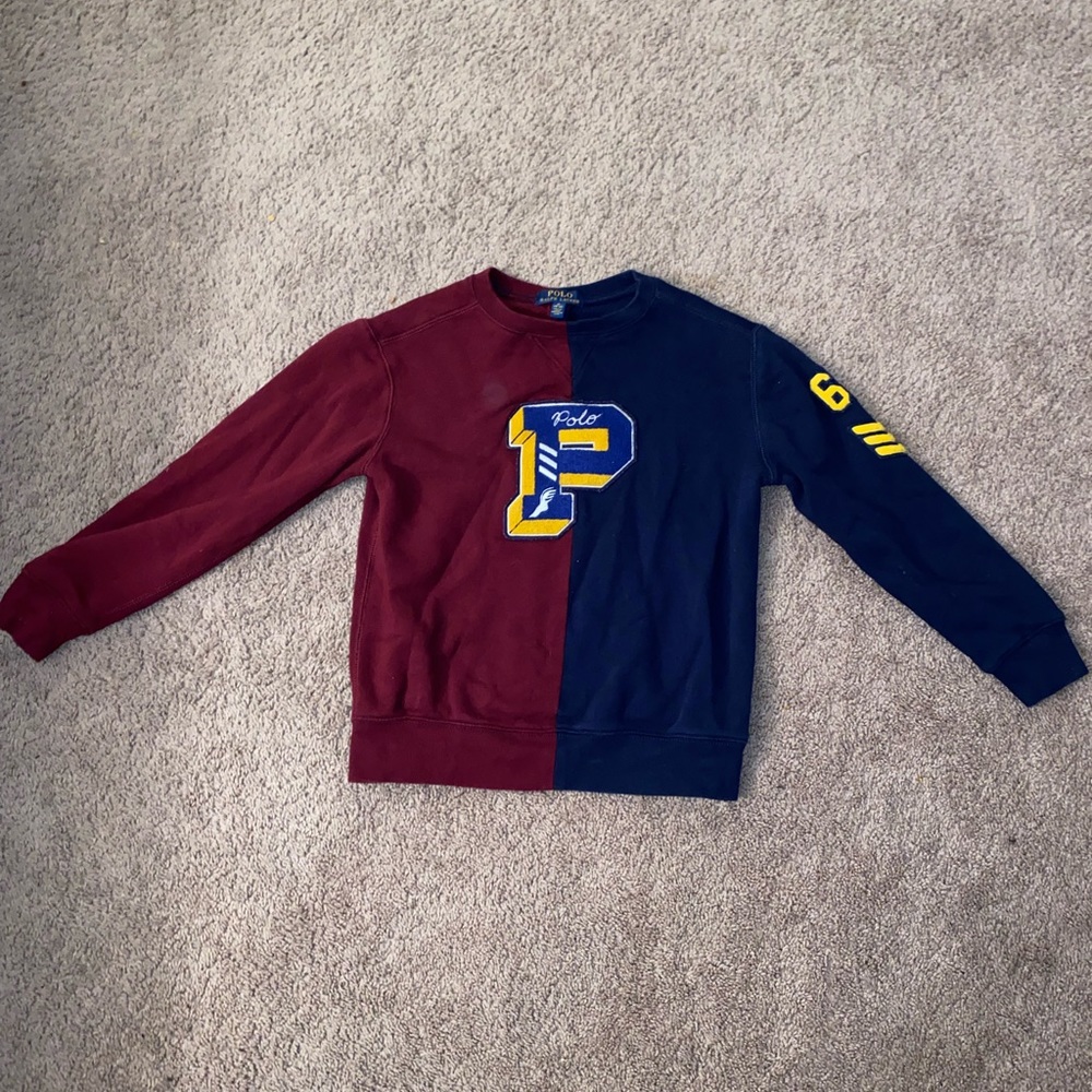 Boys polo sweater